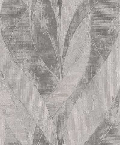 product image of Blake Sterling Leaf Wallpaper from Concrete Advantage Collection by Brewster 566