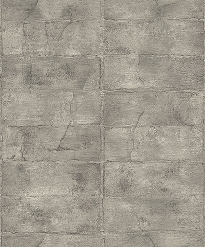 product image of Clay Grey Stone Wallpaper from Concrete Advantage Collection by Brewster 528