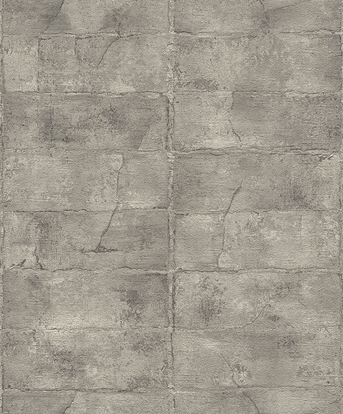media image for Clay Grey Stone Wallpaper from Concrete Advantage Collection by Brewster 210