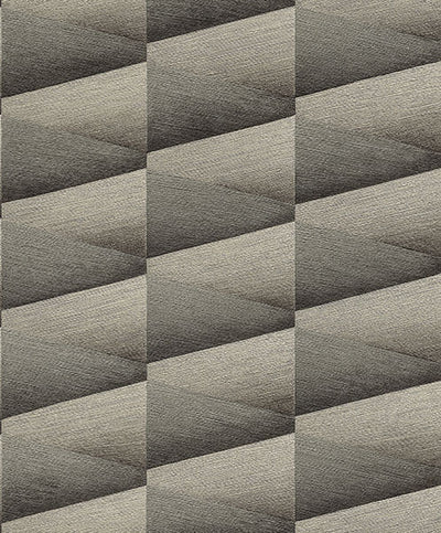 product image of sample shae dark grey geo wallpaper from concrete advantage collection by brewster 1 530