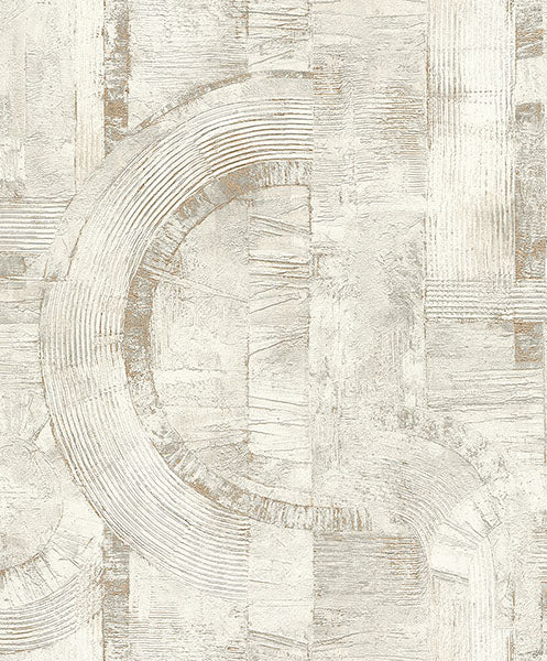 media image for Abe Bone Geo Wallpaper from Concrete Advantage Collection by Brewster 286