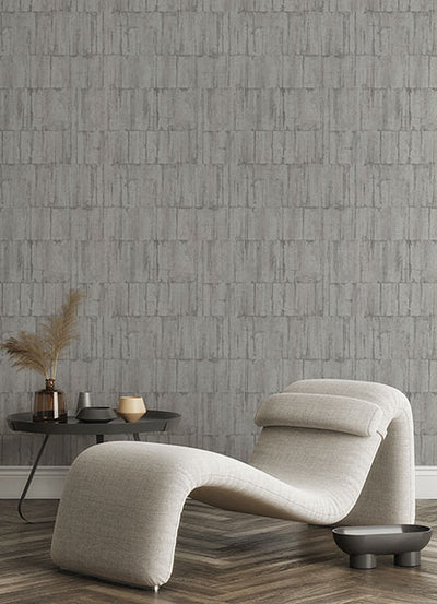 product image for Buck Silver Horizontal Wallpaper from Concrete Advantage Collection by Brewster 72