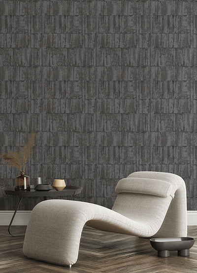 product image for Buck Black Horizontal Wallpaper from Concrete Advantage Collection by Brewster 67