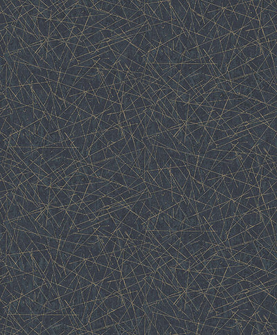 product image for Bulan Dark Blue Abstract Lines Wallpaper from Lumina Collection by Brewster 83