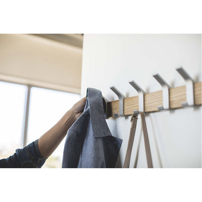 product image for Rin Wall-Mounted Coat Hanger by Yamazaki 20