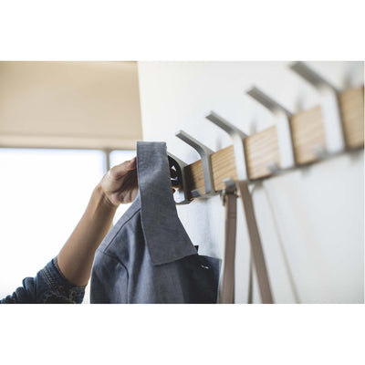 product image for Rin Wall-Mounted Coat Hanger by Yamazaki 21
