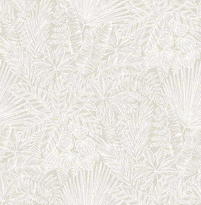 product image of Vita Off-White Botanical Wallpaper 596