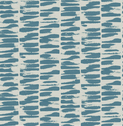 product image of Myrtle Sea Green Abstract Stripe Wallpaper 587