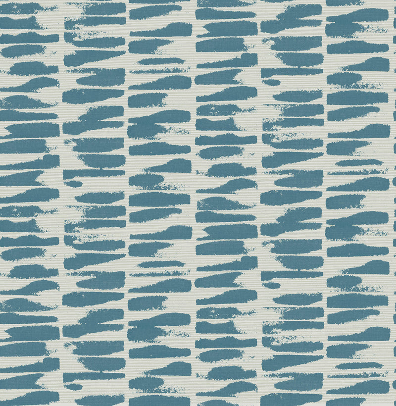 media image for Myrtle Sea Green Abstract Stripe Wallpaper 235