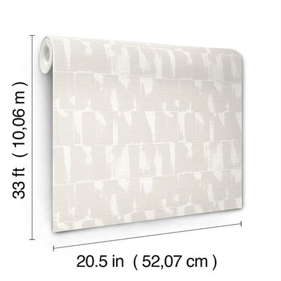 product image for Bancroft Dove Artistic Stripe Wallpaper 79