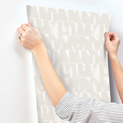 product image for Bancroft Dove Artistic Stripe Wallpaper 81