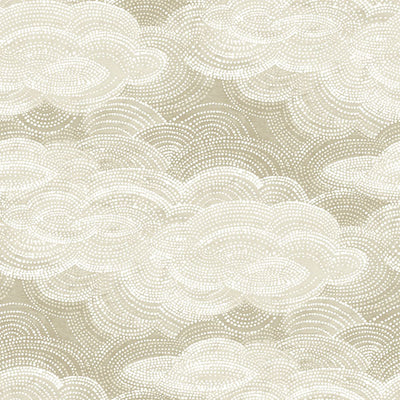 product image for Vision Pearl Stipple Clouds Wallpaper 48