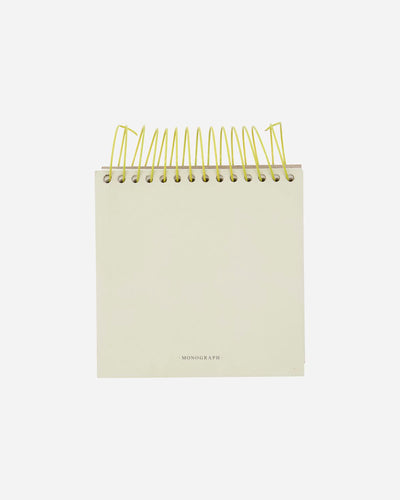 product image for swirl notepad sand yellow 1 15