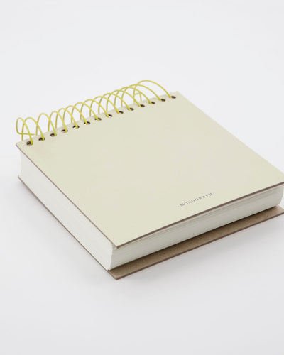 product image for swirl notepad sand yellow 2 66