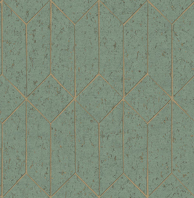 product image of sample hayden mint concrete trellis wallpaper from fusion advantage collection by brewster 1 542