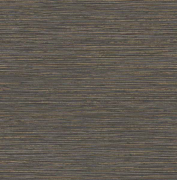 media image for Alton Black Faux Grasscloth Wallpaper from Fusion Advantage Collection by Brewster 215