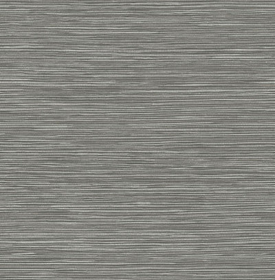 product image of Alton Grey Faux Grasscloth Wallpaper from Fusion Advantage Collection by Brewster 541