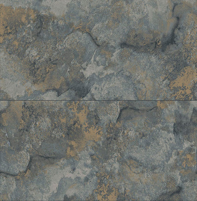 product image of Aria Slate Marbled Tile Wallpaper from Fusion Advantage Collection by Brewster 575