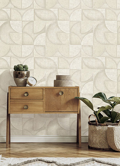 product image for Addison Stone Retro Geo Wallpaper from Fusion Advantage Collection by Brewster 39