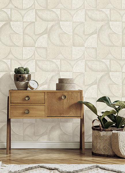 media image for Addison Stone Retro Geo Wallpaper from Fusion Advantage Collection by Brewster 27