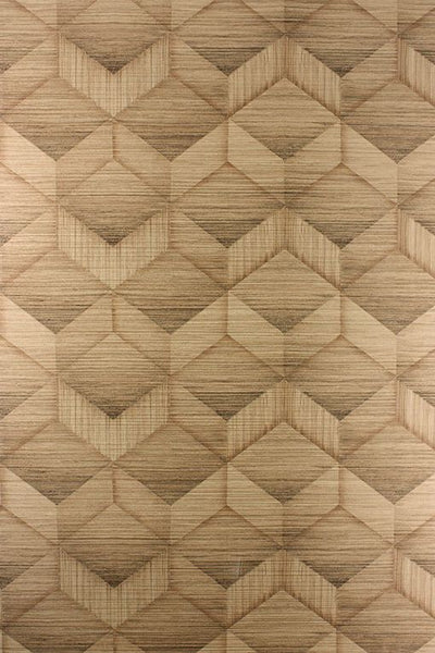 product image for Parquet Wallpaper In Brown Color 64
