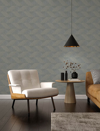 product image for Presley Slate Tessellation Wallpaper 7