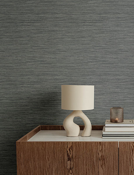 media image for Sheehan Stone Faux Grasscloth Wallpaper 23