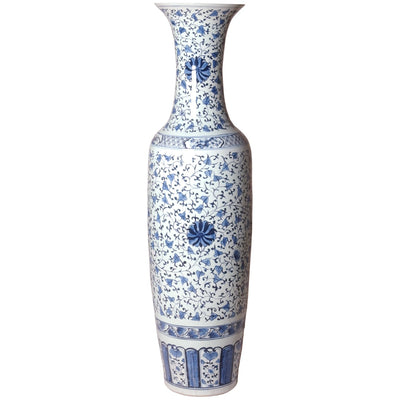 product image for tall porcelain vase in various colors 2 5