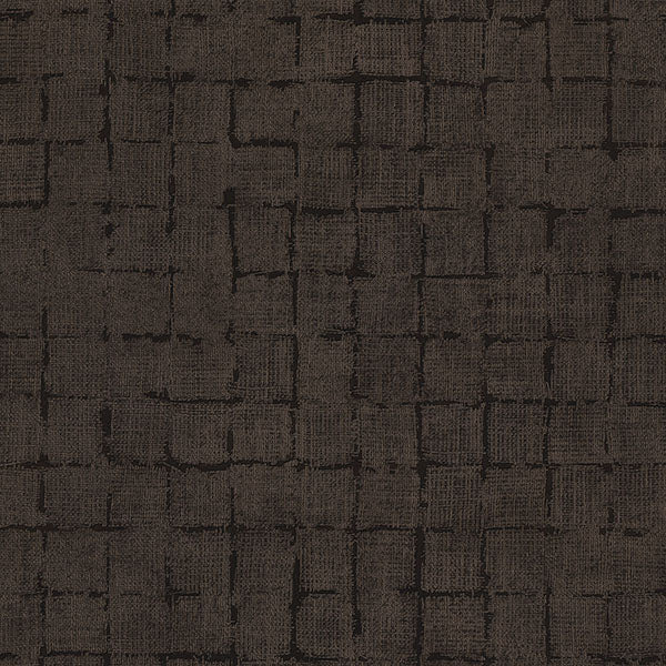 media image for Blocks Chocolate Checkered Wallpaper 252