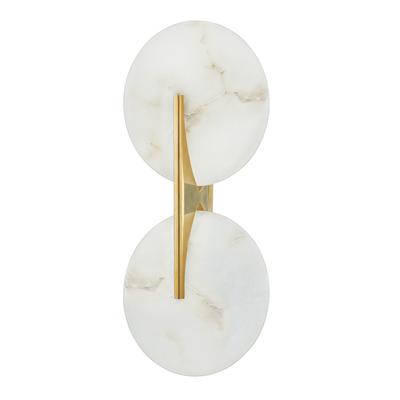 product image for asteria 2 light wall sconce by corbett lighting 418 21 bbr 2 68