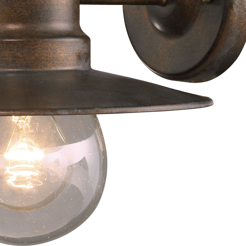 media image for Maritime 1-Light 10 x 11 x 9 Outdoor Wall Lamp in Hazelnut Bronze by BD Fine Lighting 289