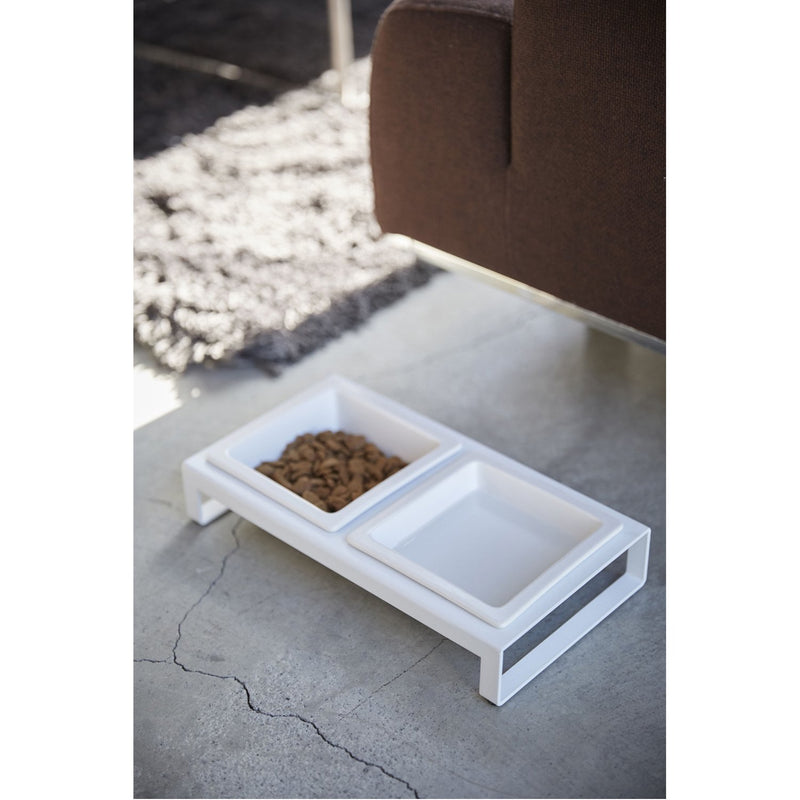 media image for Tower Pet Food Bowl with Stand by Yamazaki 263