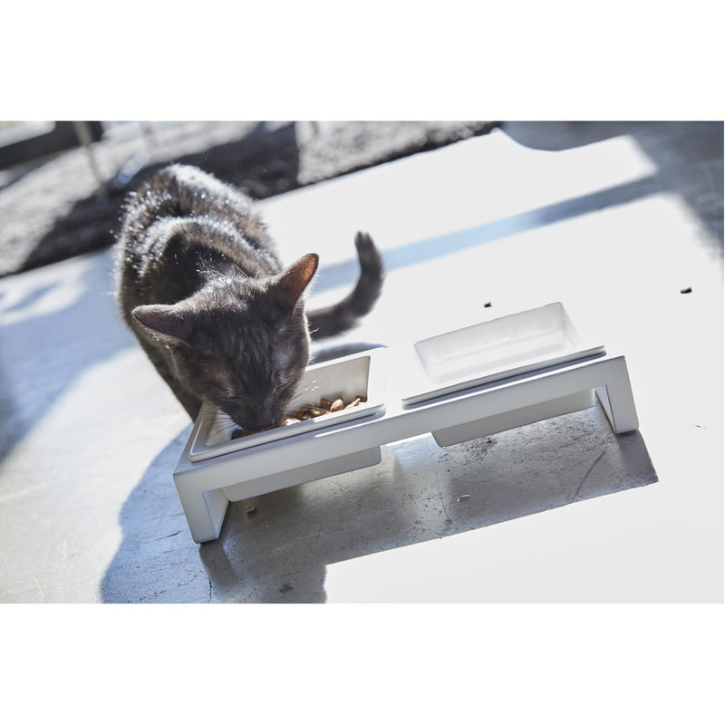 media image for Tower Pet Food Bowl with Stand by Yamazaki 287