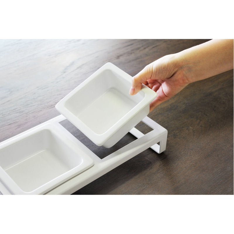 media image for Tower Pet Food Bowl with Stand by Yamazaki 252