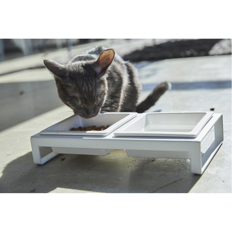 media image for Tower Pet Food Bowl with Stand by Yamazaki 212