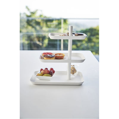 product image for Tower 3-Tier Serving Stand by Yamazaki 3