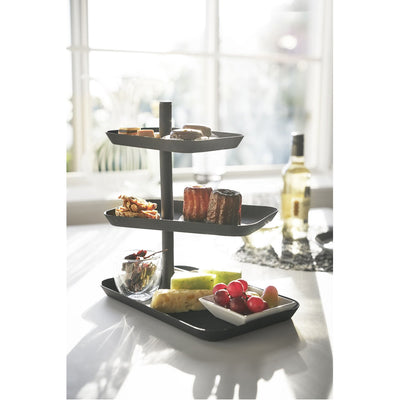 product image for Tower 3-Tier Serving Stand by Yamazaki 36