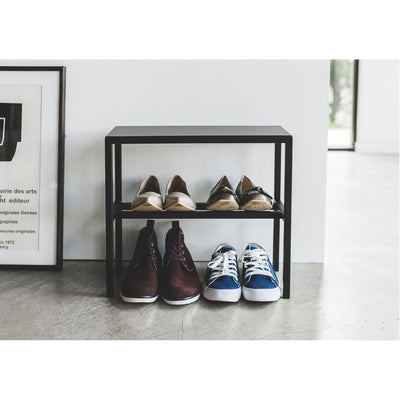 product image for Tower 2-Tier Entryway Shoe Organizer by Yamazaki 6