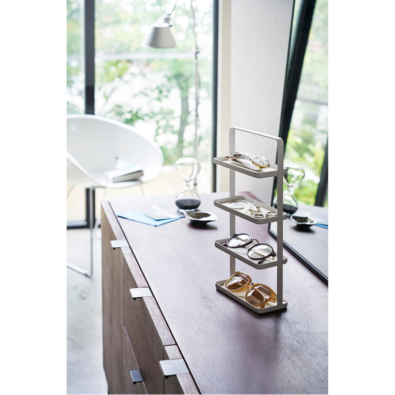 media image for Tower 4-Tier Jewelry Stand by Yamazaki 256