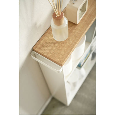 product image for Tower Rolling Slim Bathroom Cart With Handle by Yamazaki 80
