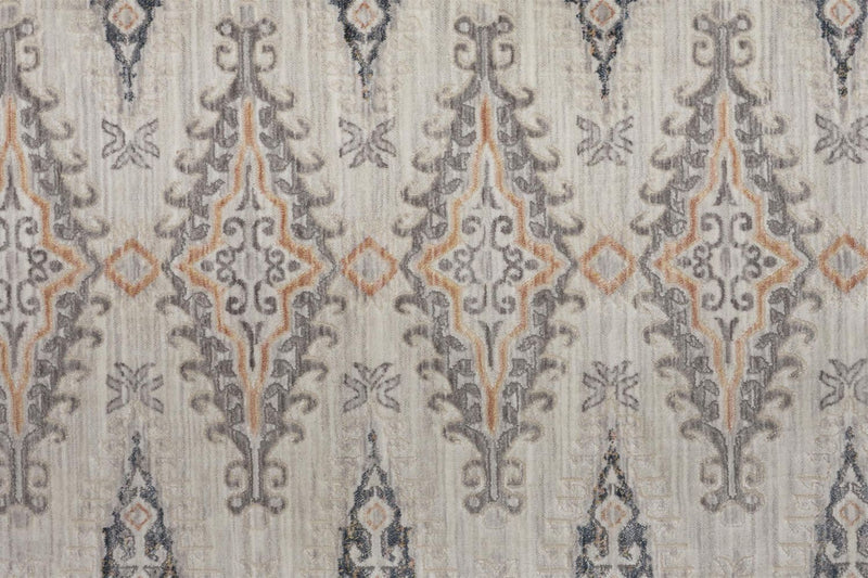 media image for Dunlap Ivory and Blue Rug by BD Fine Texture Image 1 243