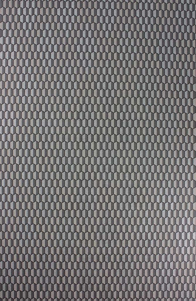 product image for Honeycomb Wallpaper In Darkgrey And Black Color 55