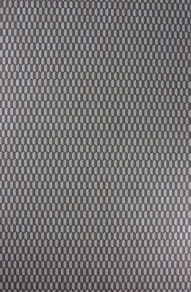 media image for Honeycomb Wallpaper In Darkgrey And Black Color 224