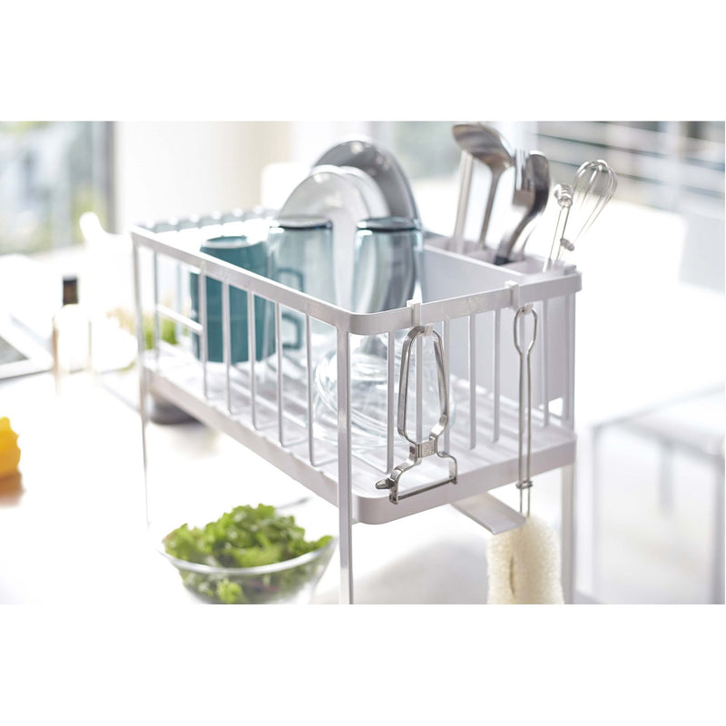 media image for Tower Two-Tier Customizable Dish Rack by Yamazaki 248