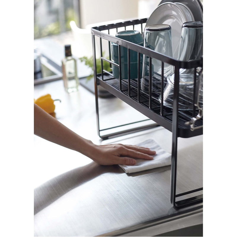 media image for Tower Two-Tier Customizable Dish Rack by Yamazaki 255