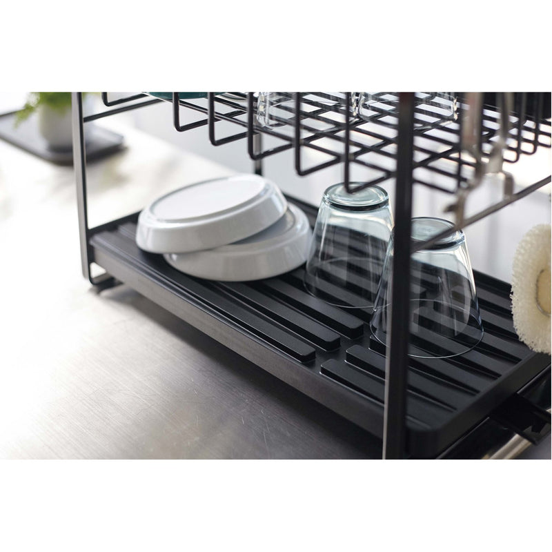 media image for Tower Two-Tier Customizable Dish Rack by Yamazaki 284