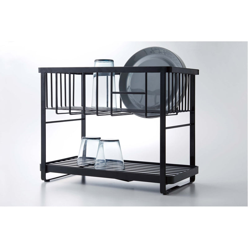 media image for Tower Two-Tier Customizable Dish Rack by Yamazaki 239