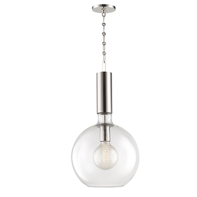 product image for hudson valley raleigh 1 light large pendant 1413 3 4