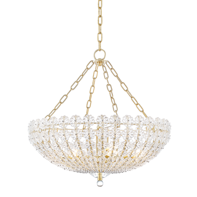 product image for Floral Park 8 Light Chandelier by Hudson Valley 90