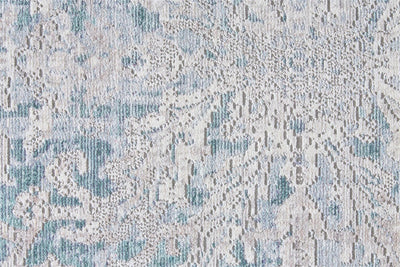 product image for Tirza Teal and Gray Rug by BD Fine Texture Image 1 41